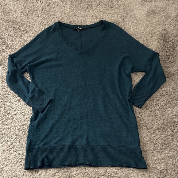 Lulus Dresses & Skirts - Lulu's Deep Teal Sweater Dress